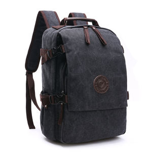 <span class=keywords><strong>Sac</strong></span> à dos unisexe en toile pour ordinateur portable vintage, ensemble <span class=keywords><strong>de</strong></span> sacs d'école avec fermeture éclair étanche et antivol, <span class=keywords><strong>voyage</strong></span> pour filles - Product Image 1