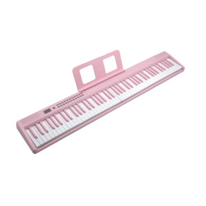 Đàn <span class=keywords><strong>Piano</strong></span> Gấp Màu Hồng Tím 88 Phím, Bàn Phím Điện Tử Gấp Cao Cấp 2.2CM Tiêu Chuẩn, Đang Giảm Giá - Product Image 5