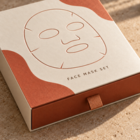Boîte cadeau pour cosmétiques recyclables, emballage personnalisé avec logo, boîte en carton rigide pour soins de la peau avec finition mate