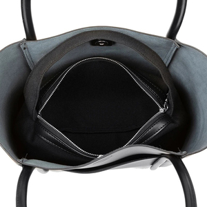 Nuevo Bolso Tote de Cuero Genuino de Lujo para Mujer, Logotipo Impreso Personalizado, Cierre de Cremallera, Colores Personalizados, Cadenas, Todas las Temporadas, Alta Calidad - Product Image 3