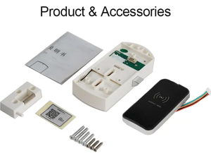 An ninh thông minh tủ khóa Keyless điện mật khẩu thẻ khóa bàn phím mở khóa cách cho cửa khách sạn - Product Image 6