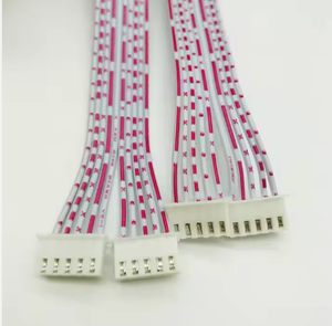 4-контактный кабель JST XH2.54-xh2.54-4pin 2,54 мм AWM 2468 26AWG плоский ленточный кабель для электроники красный и белый патч-корд кабель - Product Image 5