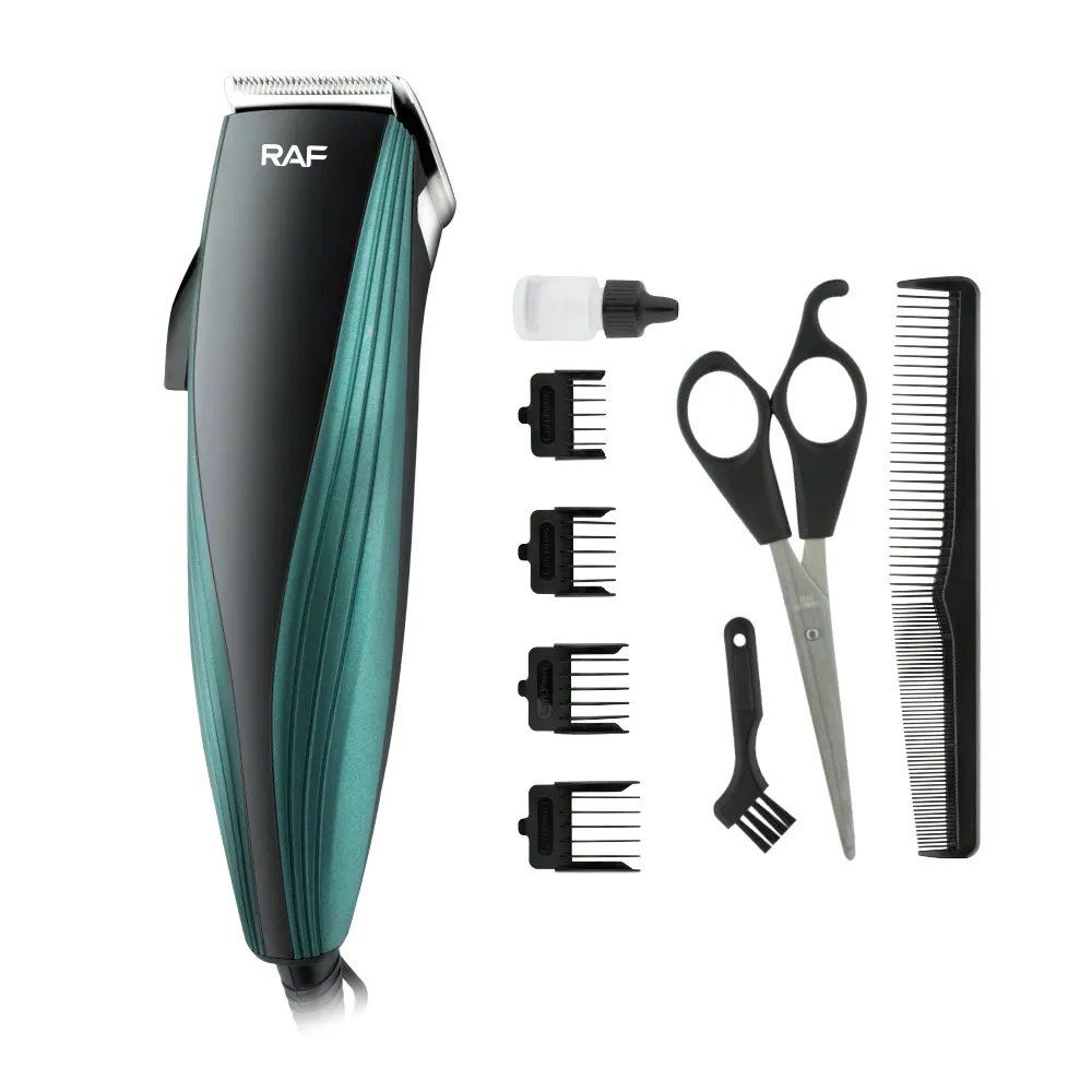 Kit de aseo de corte de pelo profesional Kit de corte de pelo de peluquero Juego de cortadoras de pelo eléctricas