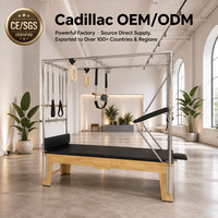 Table de Pilates Cadillac Trapeze en Bois de Chêne Personnalisée pour Studio, Maison, Hôtel, Réadaptation, Grossiste, SGS, Lit Trapeze Professionnel MJD-M201A
