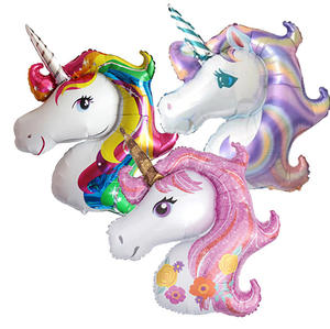 Ballons en aluminium uniques en forme de visage d'animal, ensemble de ballons décoratifs pour anniversaire, fournisseur - Product Image 3