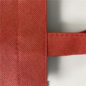 Bambú natural-Bolsas de compras no tejidas Bolsas de asas no tejidas reciclables Bolsa de botella de vino reciclable no tejida - Product Image 6