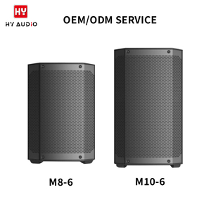 HY AUDIO Boîtier de haut-parleur en plastique vide, fourni par l'usine, 8, <span class=keywords><strong>10</strong></span>, 12, 15 pouces, enceintes vides personnalisées à vendre, couleur noire - Product Image 2