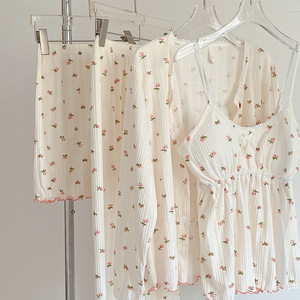 Göğüs pedi ile Looselong sleevessweetcutegirl dört parçalı takım elbise - Product Image 5