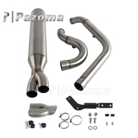 Sistema de Escape 2 en 1 para Motocicleta, Silenciador para Harley M8 Softail Low Rider S ST Fat Street Bob Standard Slim Deluxe 2018-2026
