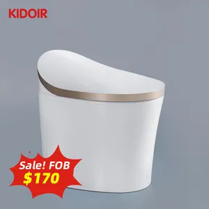 Kidoir Smart Electric Toilet 220v Korean Adult Child Toilet Smart Sanitary Wares Wc Automatic Smart Toilet With Remote Control