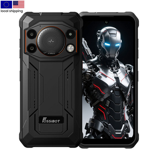 Fossibot F110 Pro Outdoor Best Big Speaker Long-Range Battery Life Ip68 Waterproof 5G Smart Gaming Mobile Android Rugged Phone