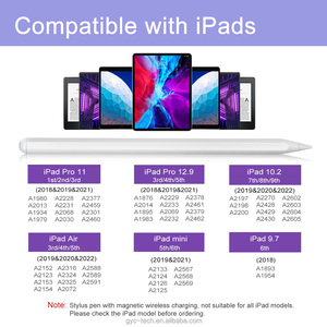 Lápiz óptico Stylus de carga inalámbrica <span class=keywords><strong>para</strong></span> iPad, bolígrafo Digital de rechazo de palma <span class=keywords><strong>para</strong></span> iPad, Color - Product Image 6
