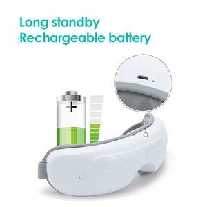 Masajeador de ojos ultrafino de presión de aire, masajeador de vibración de relajación de Ojos de belleza y música con calefacción - Product Image 4