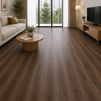 Revêtement de sol SPC WYRAX 5 mm pour appartement, grain de bois naturel, noyau rigide, décoration d'hôtel, résistant à l'humidité, sol intérieur