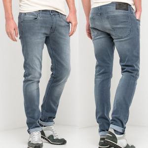 Jeans en denim pour hommes de haute qualité, colorés, coupe slim, pantalons tendance - Product Image 3