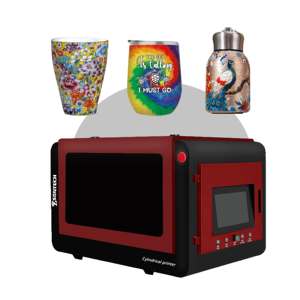 Impresora de Tubos de Vidrio, Impresión Rotativa en Botellas de <span class=keywords><strong>Vino</strong></span>, Vasos de Aluminio, Impresora UV de Cilindros - Product Image 1