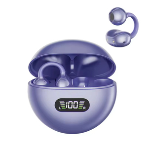 Auriculares de Clip para Oreja, Sin Introducir en el Oído, Resistentes al Agua, Calidad de Sonido sin Pérdidas, Conducción Ósea, para Correr y Deportes - Product Image 1