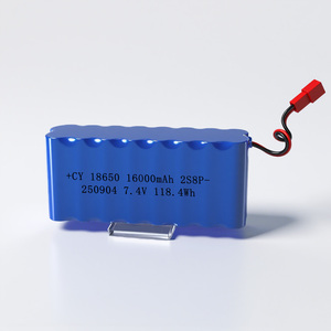 CY özelleştirilmiş 18650 2S8P 7.4V 16000mAh şarj edilebilir lityum iyon batarya Pack CE sertifikalı dijital Ebike için 500 döngüleri/Scooter - Product Image 6