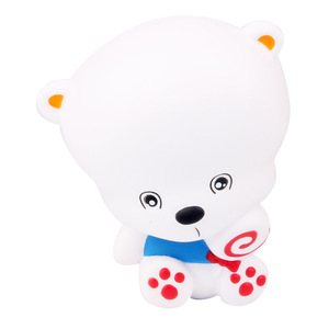 Oso de peluche con iluminación LED, carga USB, 11CM-30CM, acabado mate de plástico, regalo de cumpleaños para niños de 3 años en adelante - Product Image 1