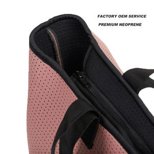 Sac fourre-tout de plage en <span class=keywords><strong>néoprène</strong></span> pour femmes, sacs à main de mer grande capacité en <span class=keywords><strong>néoprène</strong></span> avec petite pochette, nouvelle collection 2022 - Product Image 3