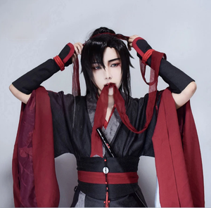 Ecowalson Anime Mo Dao Zu Shi l'Indompté Cosplay Wei Wuxian Robes de mariée-Costume ancien & Costumes Mo Xuanyu Costumes de jeu - Product Image 2