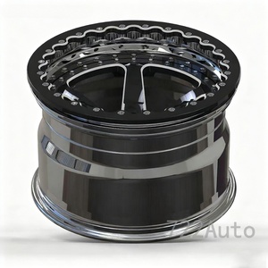 722asuto - Nuevas Llantas Forjadas Personalizadas de 17-26 Pulgadas, 5x114.3mm, Beadlock, Todoterreno, para Carreras de <span class=keywords><strong>Drag</strong></span>, para Autos de Pasajeros, Hechas en China - Product Image 1