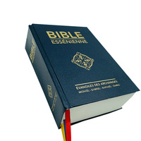 Mini Bible sacrée personnalisée en argent Kjv Bibles estampage à l'or Mini Bible d'impression