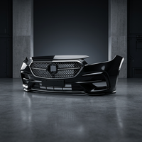 Guang untuk merek Ming untuk Mercedes-Benz E-Class W214 E260 E300  Bumper Depan Headlight Surround Body Kit Clip-on Universal 1