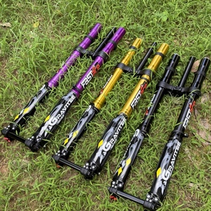 AHX12RV <span class=keywords><strong>Fourche</strong></span> de vélo de saleté électrique 26 27.5 29 pouces <span class=keywords><strong>VTT</strong></span> Fourches inversées DH Fourches à suspension hydraulique pour <span class=keywords><strong>VTT</strong></span> Surron - Product Image 2