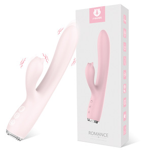 Nổ Sưởi Ấm Kính Thiên Văn Thỏ Vibrator Cho Nữ Thủ Hướng-USB Có Thể Sạc Lại 9 Tần Số Dành Cho Người Lớn Đồ Chơi Đôi Vibrator - Product Image 1