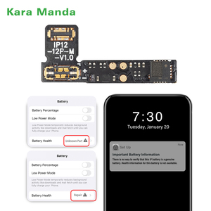 Câble flexible de réparation de <span class=keywords><strong>batterie</strong></span> de Offre Spéciale Kara Manda pour <span class=keywords><strong>iPhone</strong></span> 12 Pro réparation de santé de <span class=keywords><strong>batterie</strong></span> de téléphone portable Flex pour <span class=keywords><strong>iPhone</strong></span> 12/12Pro Max - Product Image 4