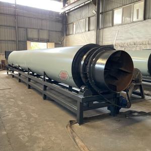 Sécheur à tambour rotatif à option de chauffage multi-source, machine de séchage à chaud pour terre de diatomées et scories de four, vente chaude - Product Image 2