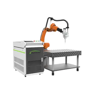 6 axis welding robot fiber laser welding machine 1500w 2000w 3000w laser welder price