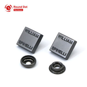 กระดุม<span class=keywords><strong>กด</strong></span>โลโก้ตามสั่งกระดุมโลหะผสมสังกะสี-ทนทานสำห<span class=keywords><strong>รับ</strong></span>รถเข็นเด็กกระเป๋าผ้าใบและชุดทำงาน | ไม่ลื่น - Product Image 6