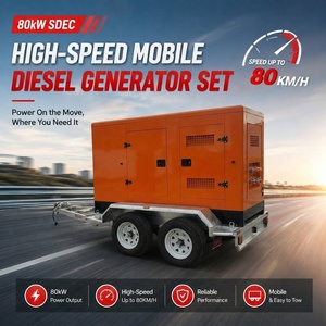 Generador Diésel Silencioso de Alta Velocidad de 100kW 150kW Capaz de Operar a 80 km/<span class=keywords><strong>h</strong></span> en Carretera, Adecuado para la Industria de la Construcción 50 - Product Image 1