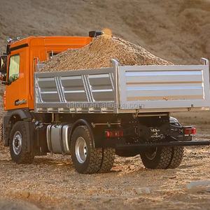 KABOLITE K5701 1/14 4x4 Heavy Duty <b>Remote</b> <b>Control</b> Dump RC Trialer <b>Truck</b> Construction Vehicle 4WD Alloy Metal LED Lights Sound - Product Image 5