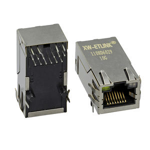 Protection contre la foudre cat5 cat6 POE 8pin réseau ethernet RJ45 connecteur POE + rj45 connecteur femelle 2.5G 5G 10G rj45 pcb <span class=keywords><strong>jack</strong></span> - Product Image 3