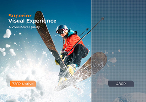 <strong>VANKYO</strong> Leisure 430W Portable Mini Wi-Fi <strong>Projector</strong> Full HD 1080P Supported Mobile Phone <strong>Projector</strong> with Hifi Built-in Speaker - Product Image 3