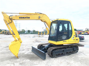 Bon état mini excavatrice de KOMATSU d'excavatrice de 6 tonnes PC60-7 PC70-8 l'excavatrice de chenille PC78US - Product Image 5
