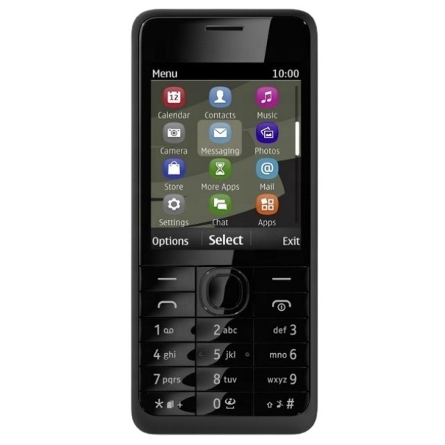 Mobile Phones Original Phone 301 Asha 301 Dual Sim Card