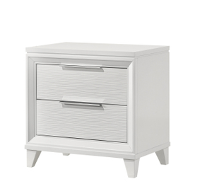 Modern Luxury Bedroom Furniture Minimalist Wood <b>Frame</b> King <b>Queen</b> <b>Size</b> <b>Beds</b> with 2 Pcs Fabric Nightstands for Home Living Room - Product Image 5