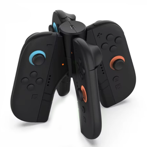 Pegangan pengisian daya <span class=keywords><strong>4</strong></span>-in-1 untuk Nintendo Switch2 JOYPAD dudukan pengisi daya pegangan ganda dapat dilepas - Product Image 1