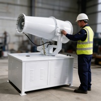 Machine à brouillard puissante de 50 m avec une large couverture de brume pour les applications d'irrigation agricole