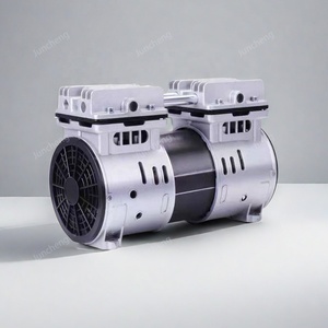 Bomba de Aire Industrial Ultra Silenciosa de 550W, Bomba sin Aceite de 1HP para Trabajos de Carpintería, Clavado y Pintura - Product Image 4