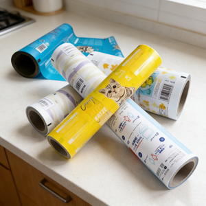 Rotolo di Pellicola Laminata Flessibile in Cera d'Api Riutilizzabile con Stampa Personalizzata per Imballaggio Alimentare di Cibo per Cani e Gatti - Product Image 2