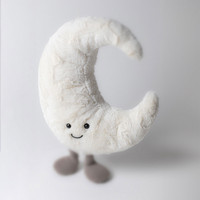 Peluches Jelly Cat Moon, peluches douces Amuseables Moon, série Amuseables, objets Amuseables, jouets en peluche, cadeau idéal pour un anniversaire