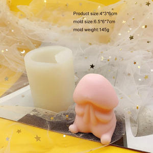 <span class=keywords><strong>Stampo</strong></span> in Silicone 3D per <span class=keywords><strong>Candele</strong></span> a Forma di Piccolo Pene, Nuovo Design Cartoon, per Decorazioni Fai-da-Te e <span class=keywords><strong>Candele</strong></span> Profumate - Product Image 2