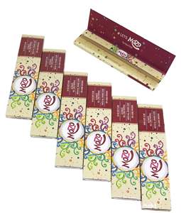 New Mooz Face King Size Ultra-thin Slim Brown Paper 32 Leaves/Booklet 50 Booklets/<b>Box</b> Premium Classic Cone Shape <b>Rolling</b> Paper - Product Image 2