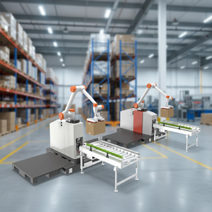 Paletizador Robótico Automático de Alta Precisión con Motor de Alta Calidad de 20 kg para Línea de Empaque, Cajas de Cartón, Frascos de Vidrio, Botellas de Cerveza - Product Image 4