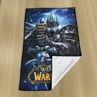 Toalla de Poliéster con Diseño de Dibujos Animados, Ecológica, Antimicrobiana, Hipoalergénica, de Secado Rápido, Reutilizable, para Baño y Uso Doméstico, para Adultos, Zhejiang